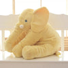 Image of Super Cute Long Nose Elephant Grey Soft Plush Pillow